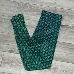 BlackMilk Game of Thrones Green Rhaegal Dragon Egg High Waisted Legging Medium